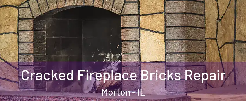  Cracked Fireplace Bricks Repair Morton - IL