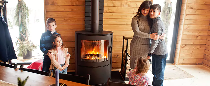 Morso Cast Iron Fireplace Insert Installation in Morton, Illinois